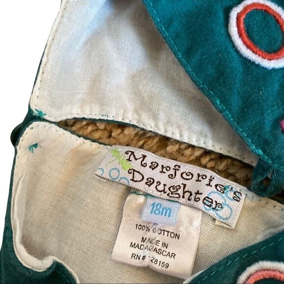 Marjories Daughter Embroidered Bubble Hem Dress 18 Months - Picture 4 of 4
